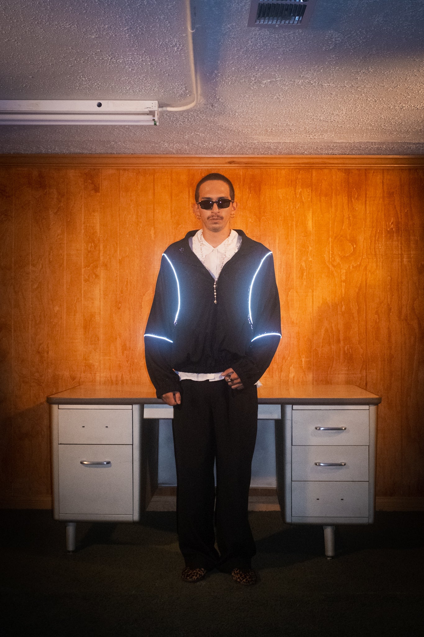 LSP-001 Black Mesh Jacket