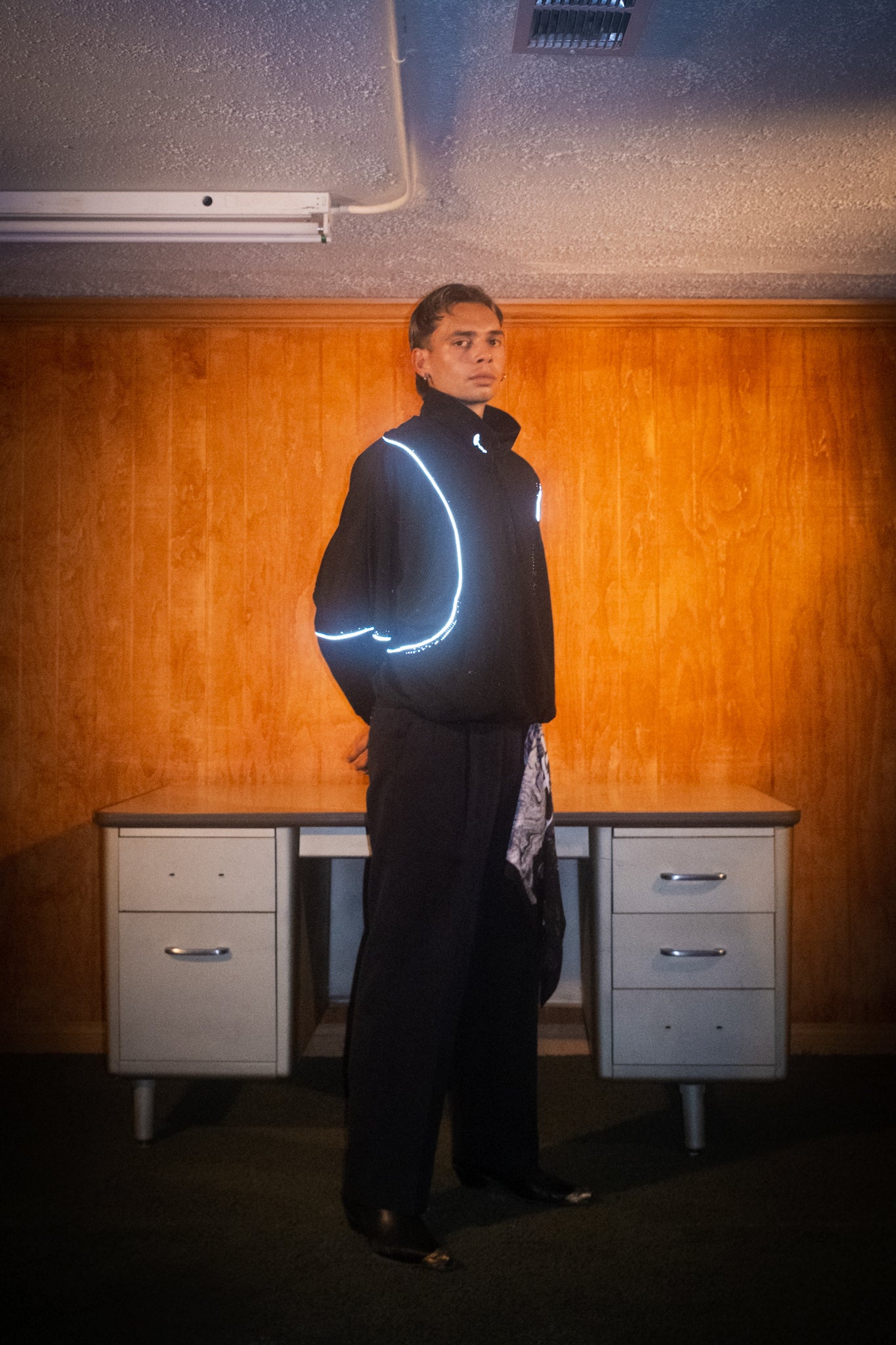 LSP-001 Black Mesh Jacket