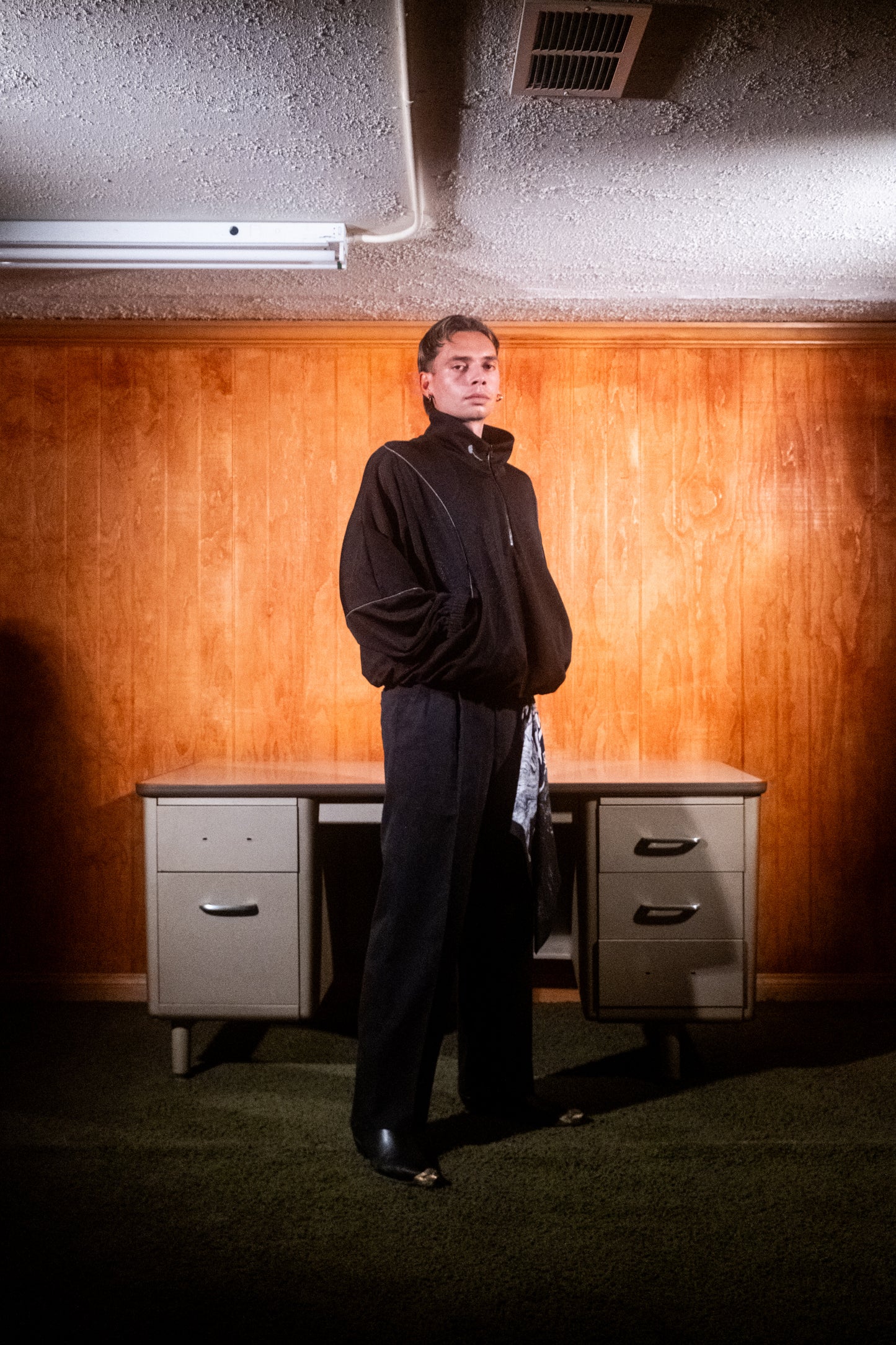 LSP-001 Black Mesh Jacket