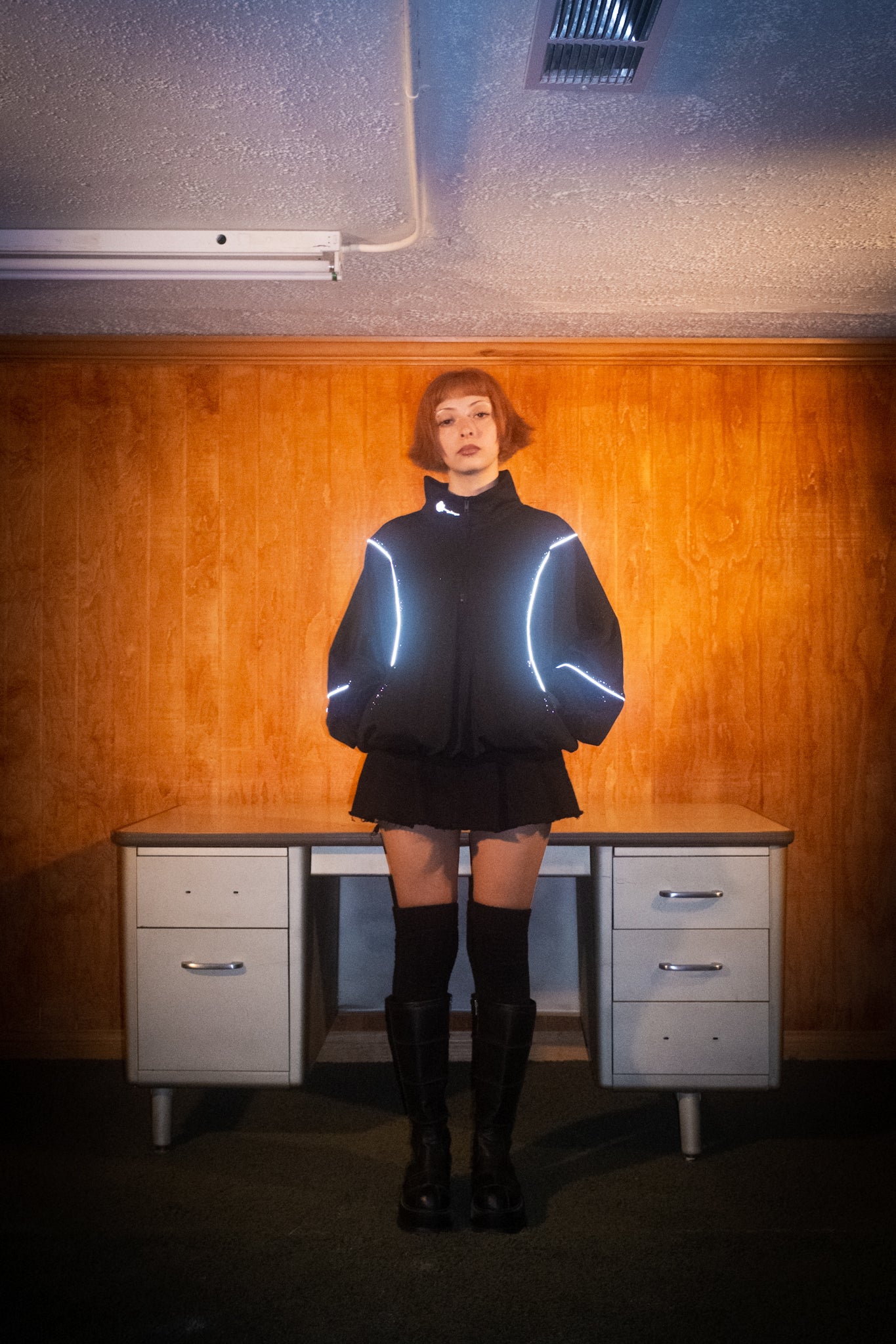 LSP-001 Black Mesh Jacket